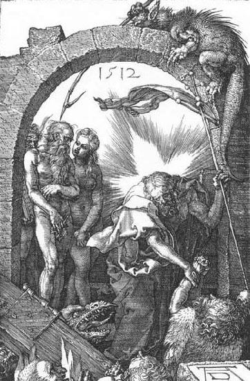Albrecht Durer Harrowing of Hell oil painting image